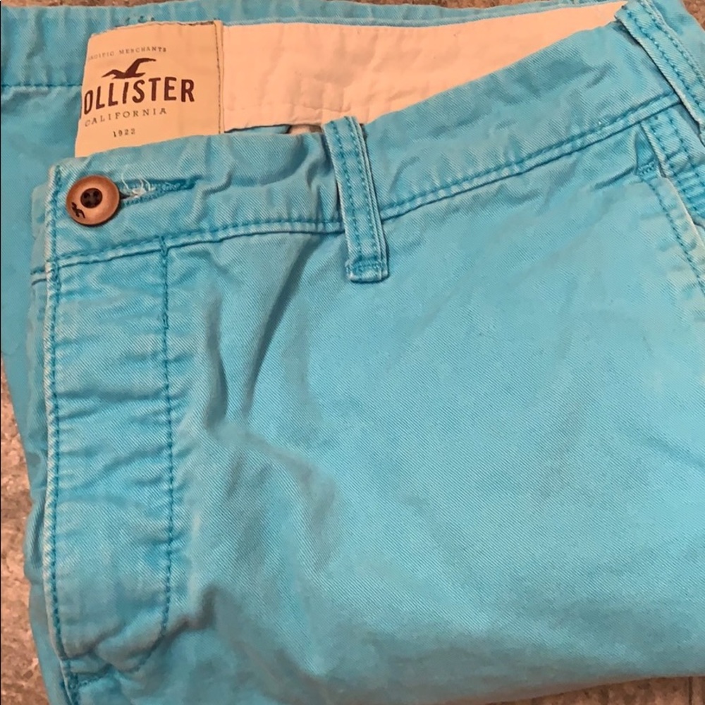 Blue shorts